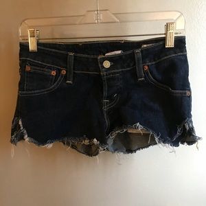 Levi denim shorts